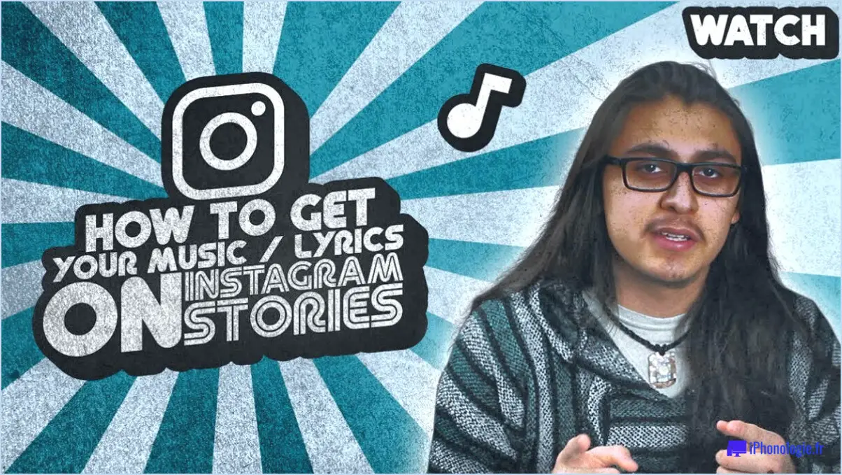 Comment obtenir votre musique sur instagram story tunecore?