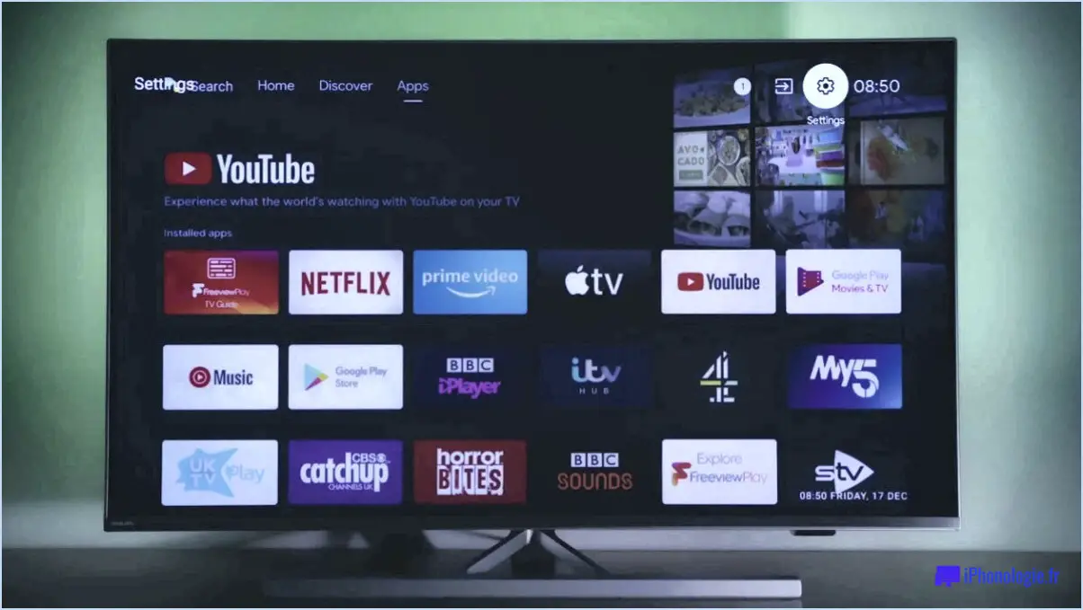 Comment redémarrer le philips android tv?