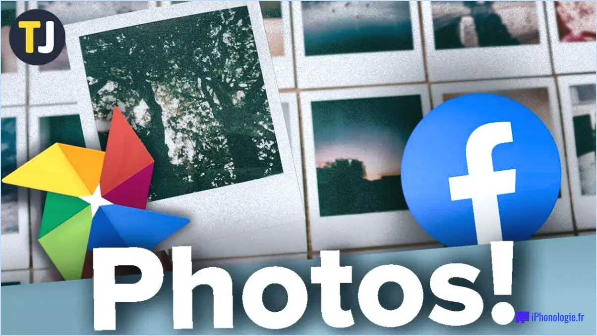 Comment sauvegarder vos photos Facebook sur Google Photos?