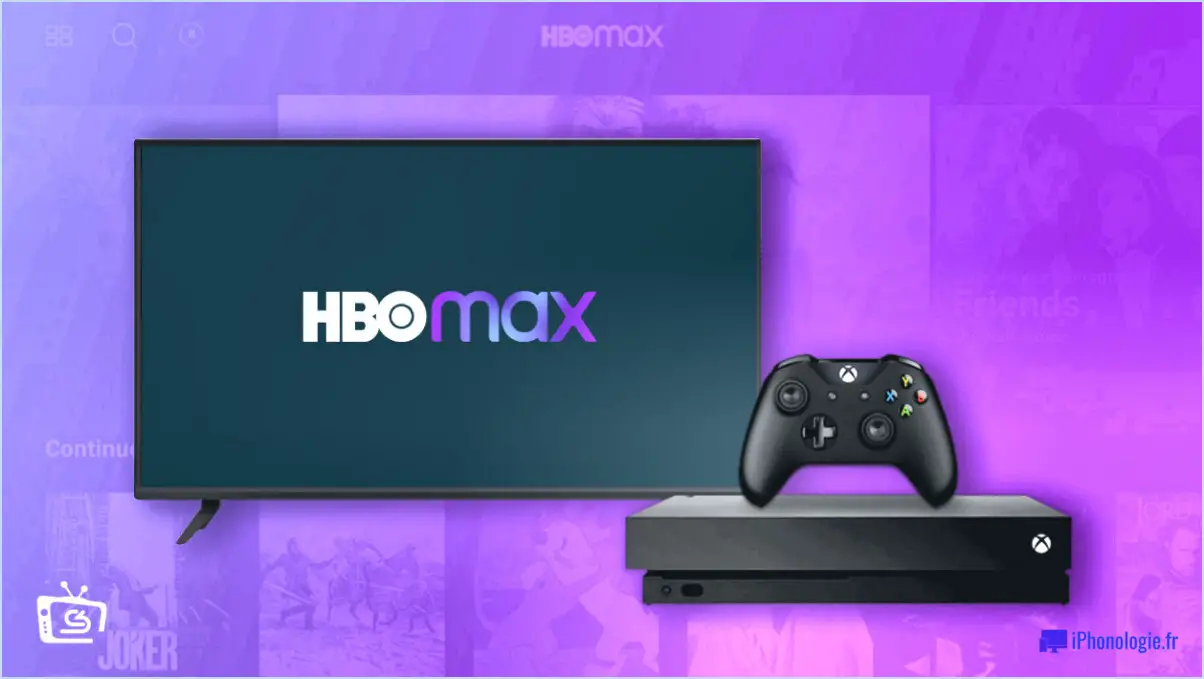 Comment se connecter à hbo max sur xbox one?