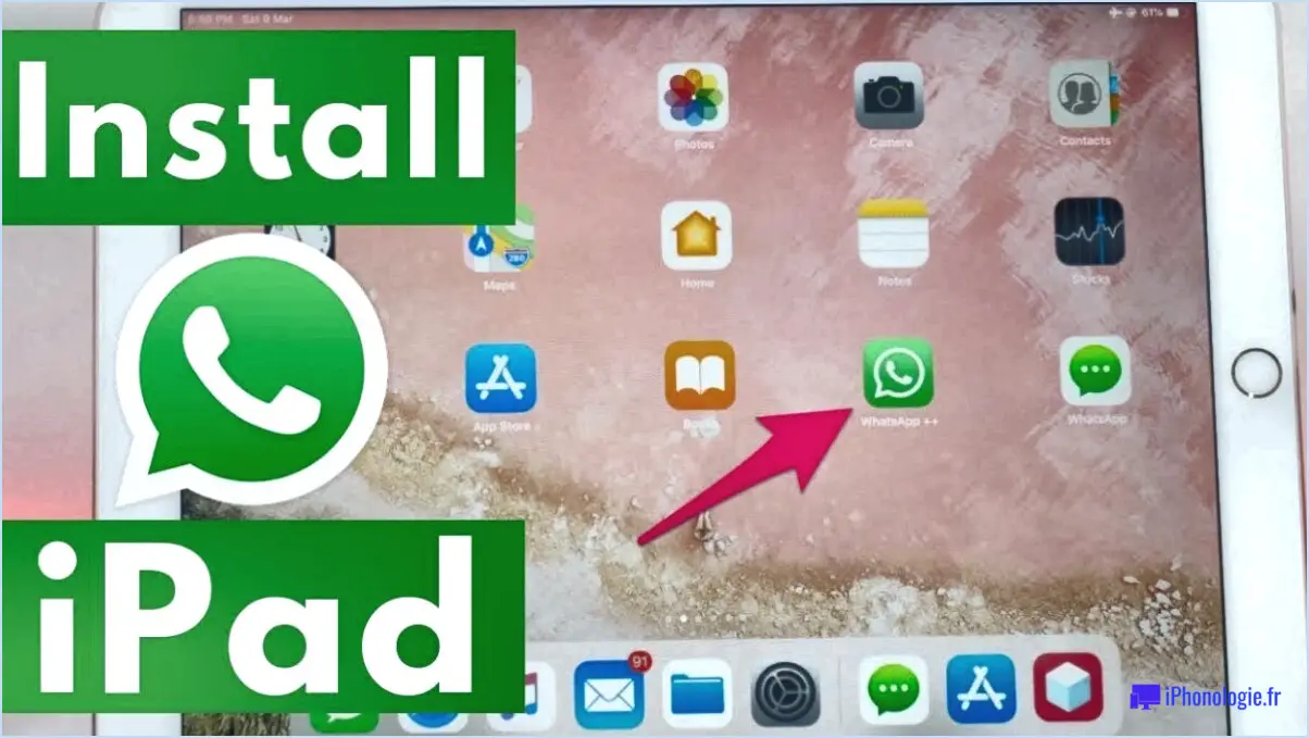 Comment télécharger whatsapp pour ipad mini?
