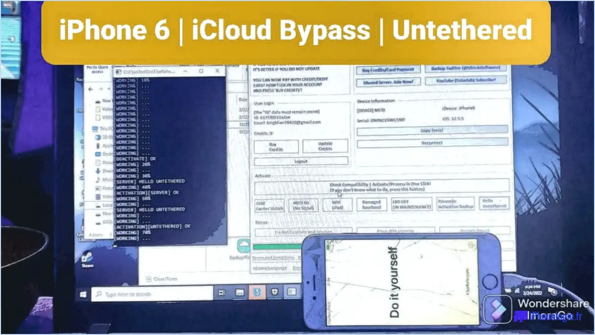 Icloud bypass untethered?