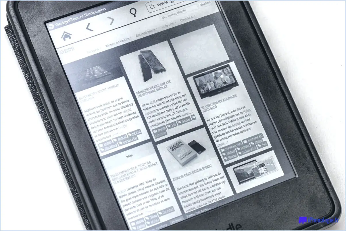 Kindle Fire : Comment transférer et lire des fichiers PDF?