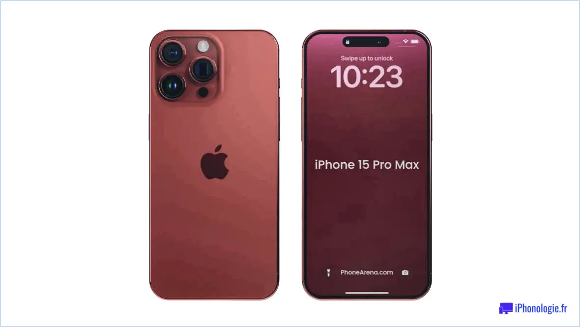 L'iPhone 15 Pro Max pourrait être doté d'une batterie décevante