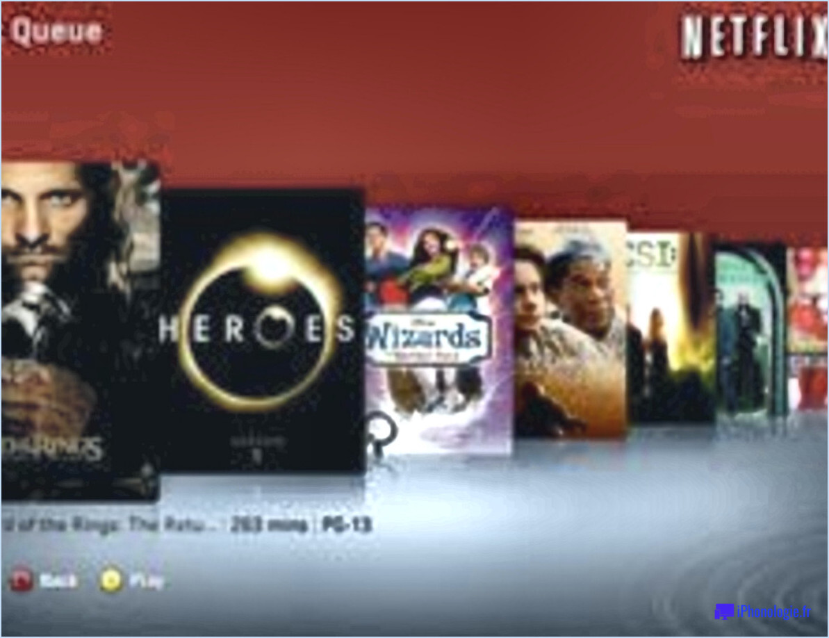 Netflix fonctionne-t-il encore sur la Xbox 360?