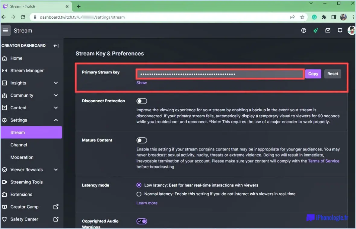 Twitch.tv : Comment gérer vos paramètres de confidentialité?