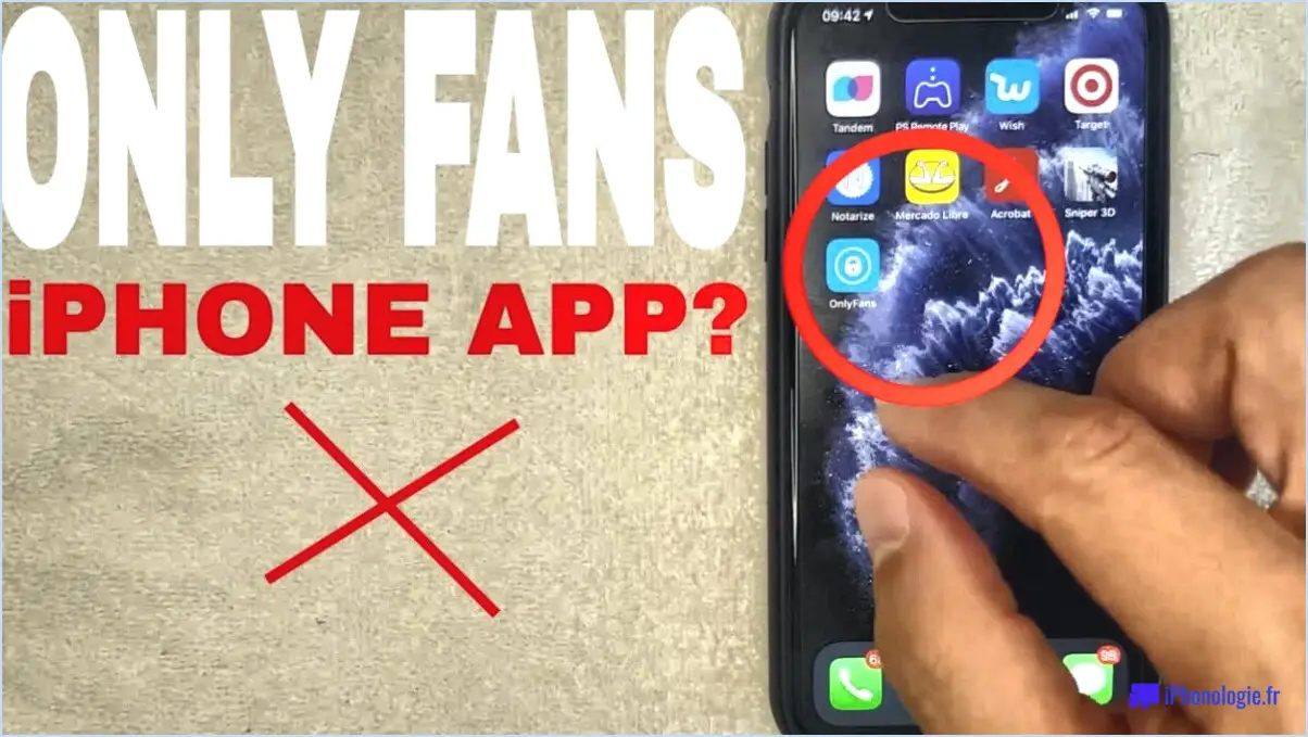 Comment obtenir onlyfans sur iphone?