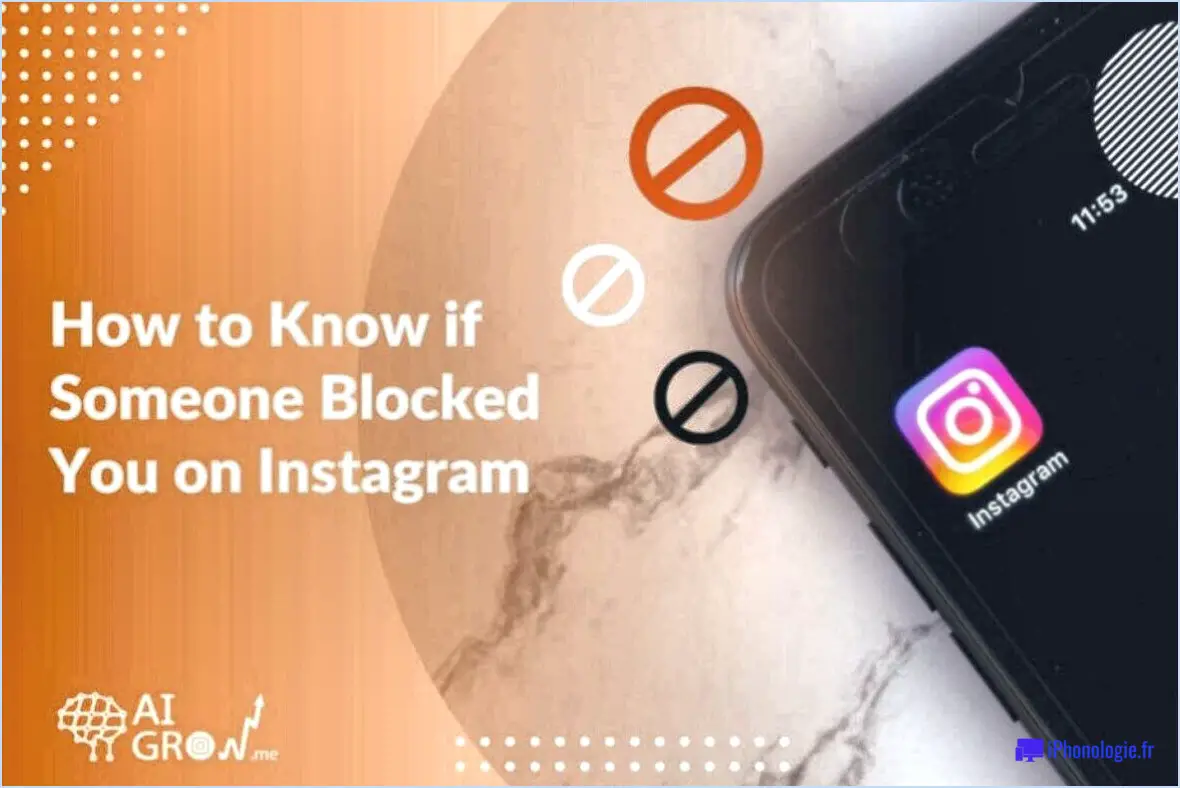 Comment savoir si quelqu'un vous a supprimé comme follower sur Instagram?