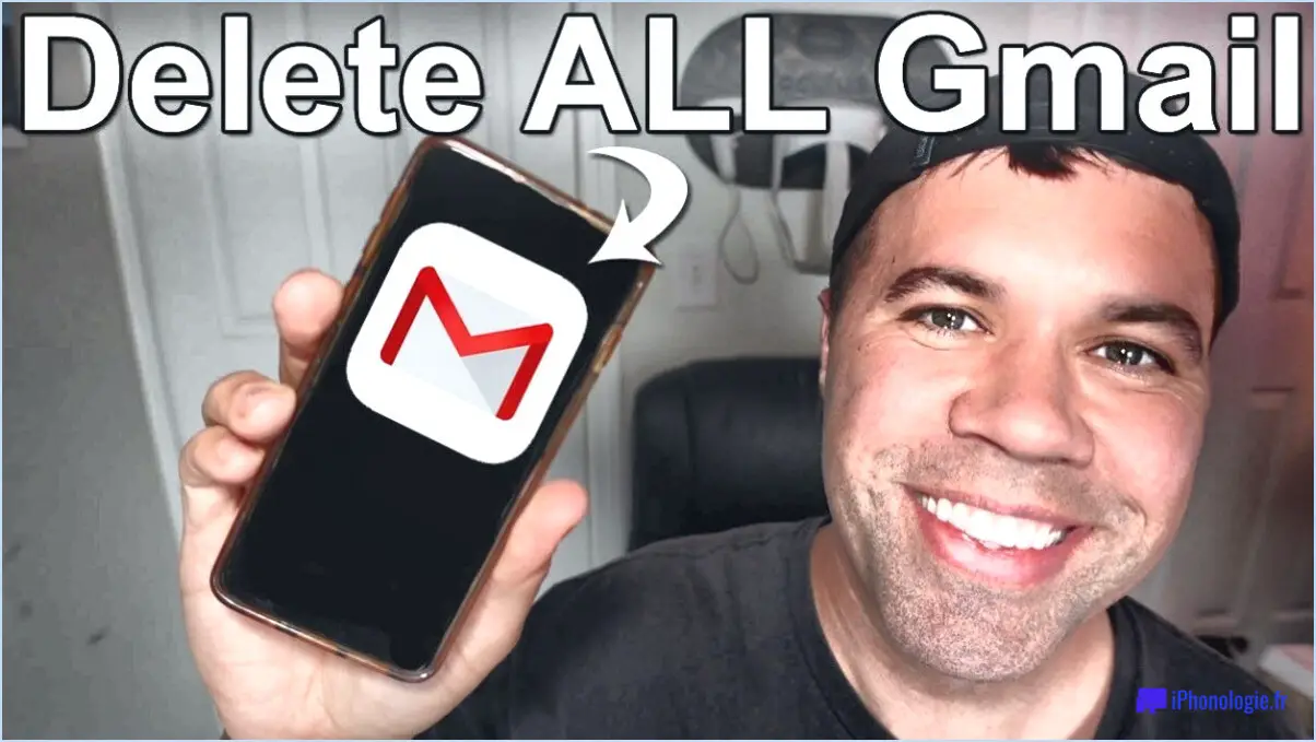 Comment supprimer toutes les promotions dans gmail sur iphone?