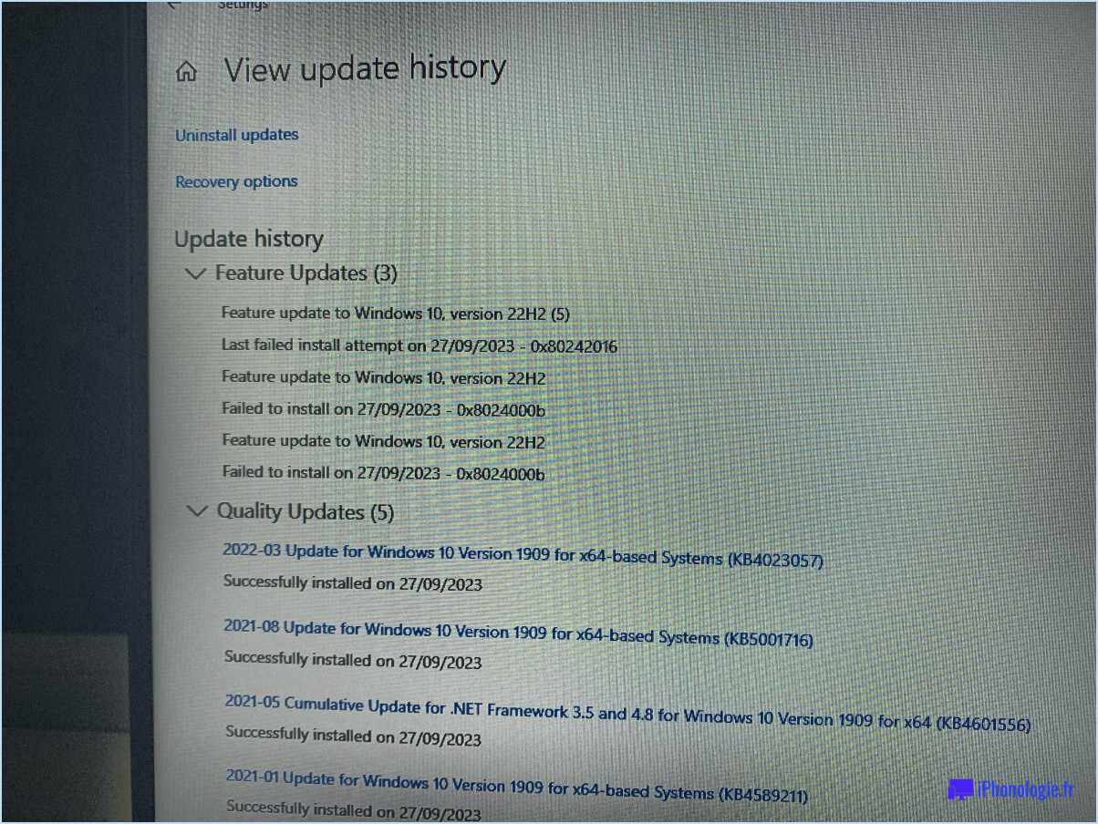 Comment windows 10 kb4023057 update installation fails stuck at 90 heres a fix?