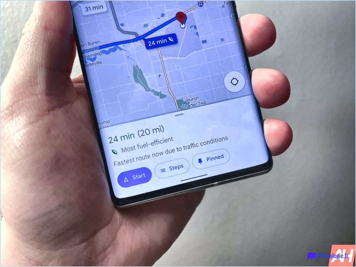 Google Maps : Comment sauvegarder un itinéraire?
