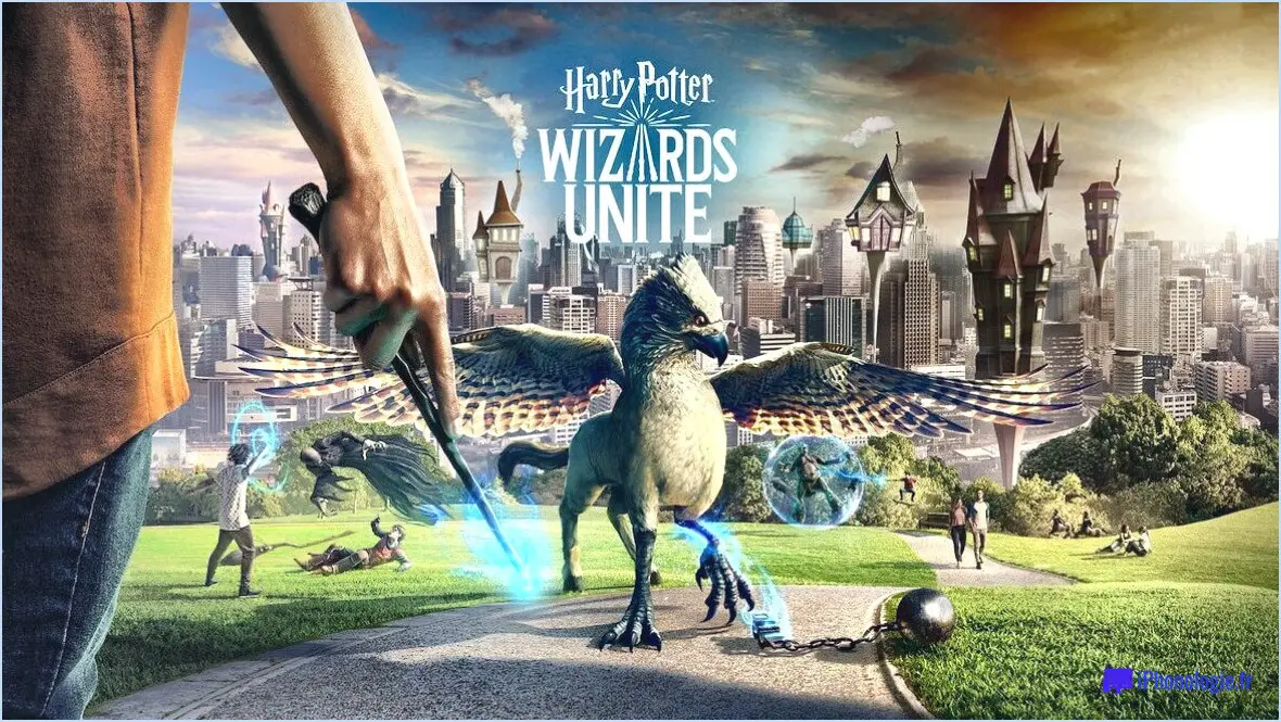 Harry potte wizards unite n'est pas disponible dans votre pays?