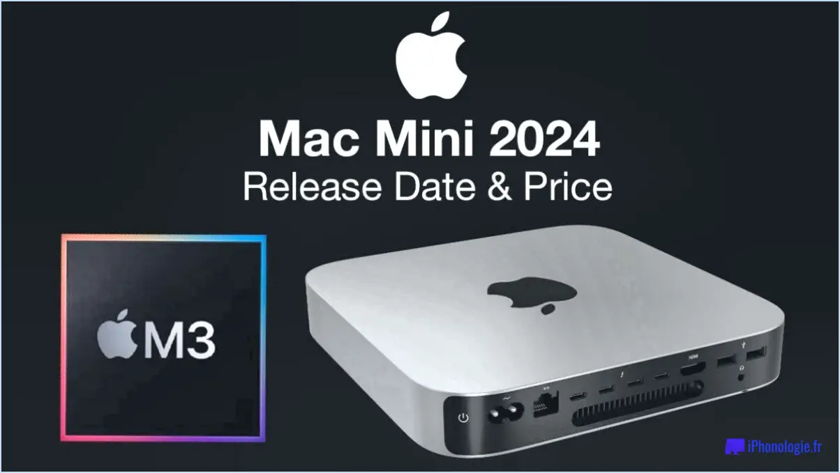 M3 Mac mini : tout ce qu'il faut savoir