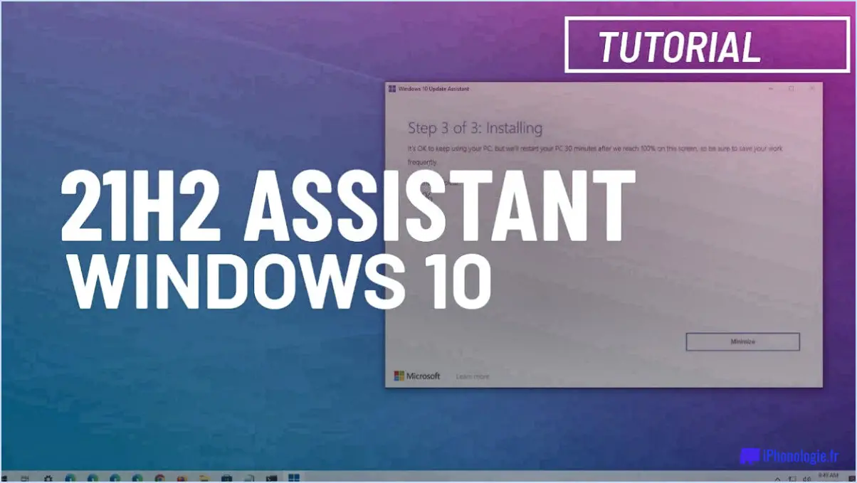 Où l'assistant de mise à jour télécharge-t-il et stocke-t-il les fichiers d'installation de Windows 10?