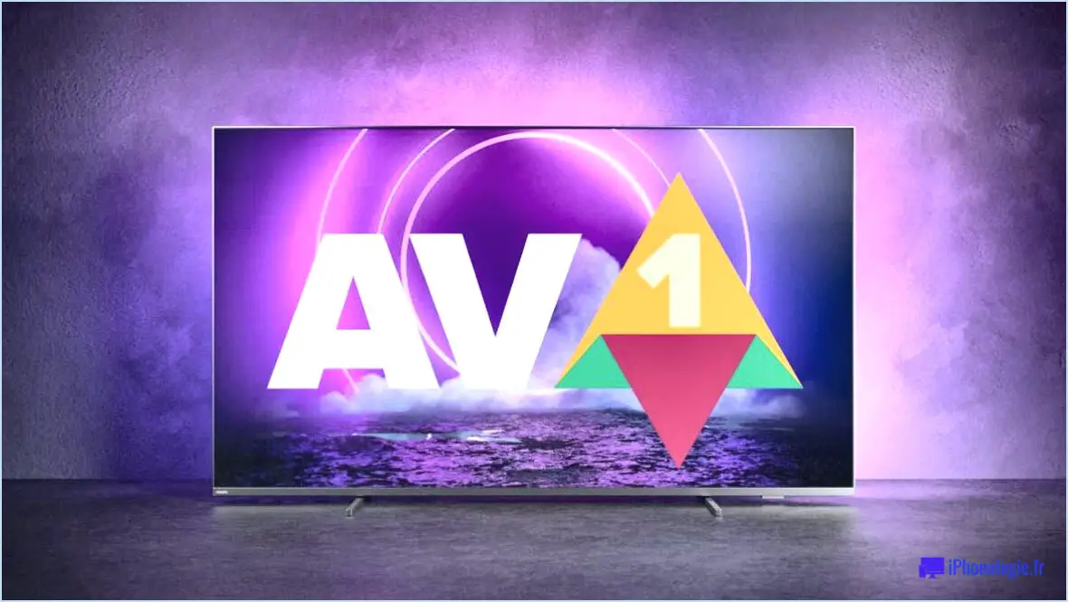 Qu'est-ce que l'AV1?