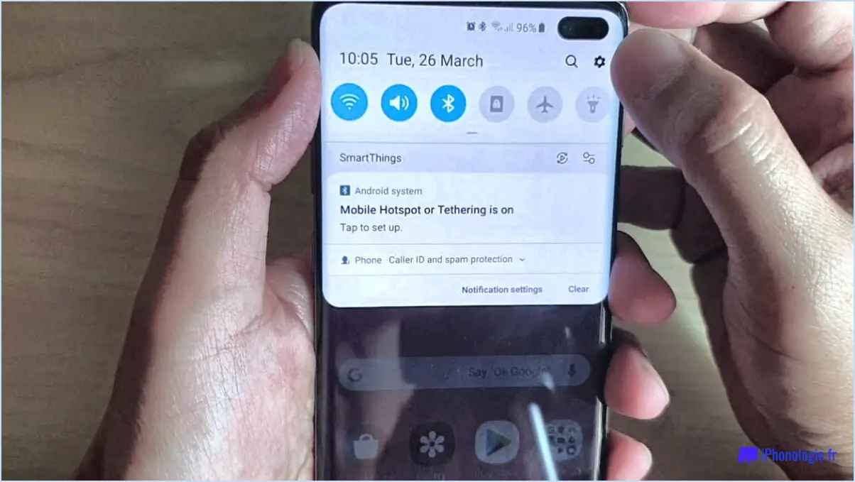 Samsung Galaxy s10 : comment activer le Bluetooth?