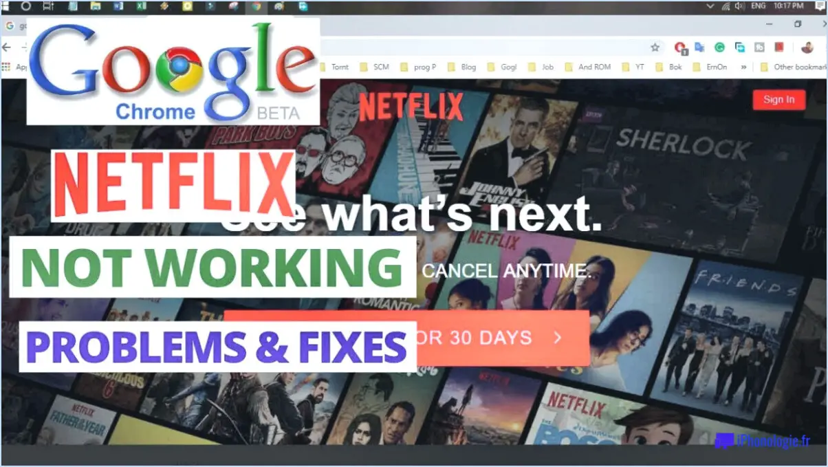 5 astuces utiles pour réparer Netflix qui ne fonctionne pas sur un Chromebook?