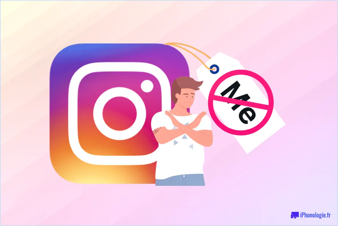 Comment empêcher quelqu'un de vous mentionner sur instagram?