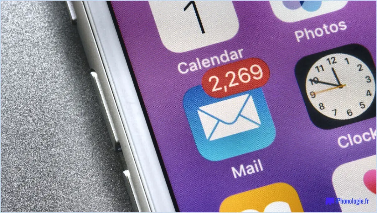 Comment envoyer un email avec une grande importance sur iphone?