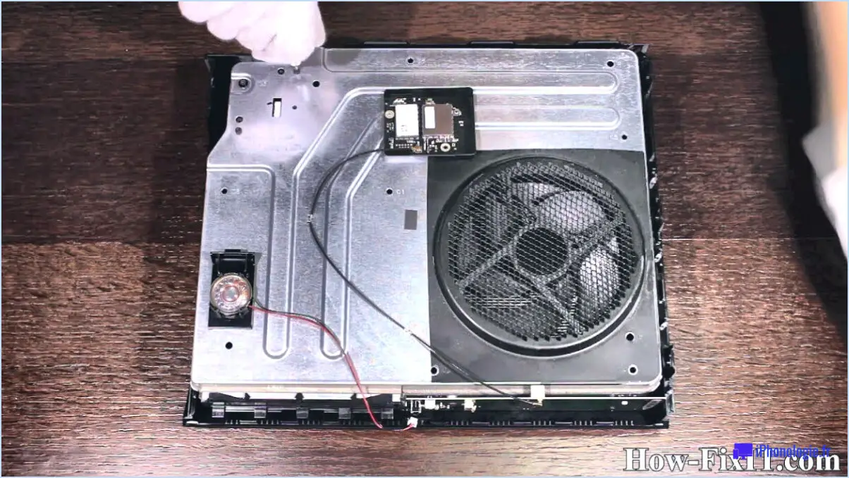 Comment nettoyer le ventilateur de la xbox one s sans l'ouvrir?