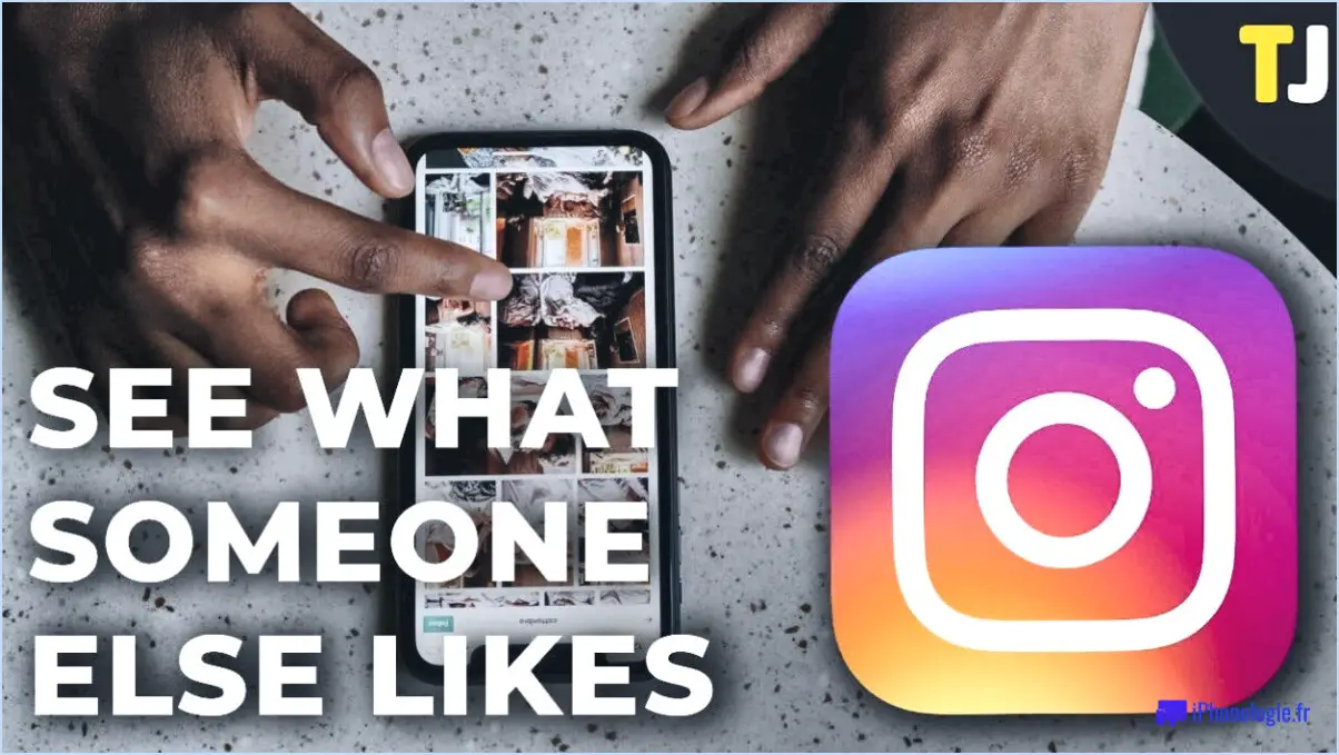 Comment voir les photos like sur instagram?