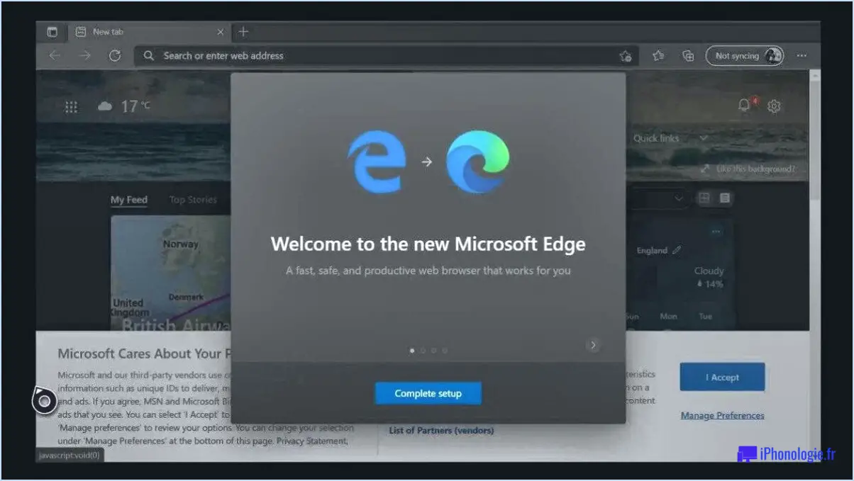 Correction : Microsoft Edge ne s'ouvre pas en plein écran?