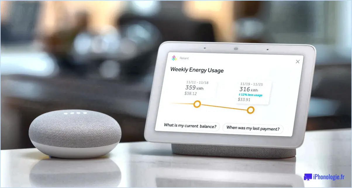 Google home mini consomme-t-il beaucoup d'électricité?