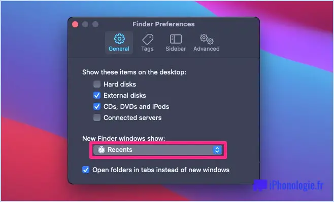 How to Set the Finder Default Folder in MacOS