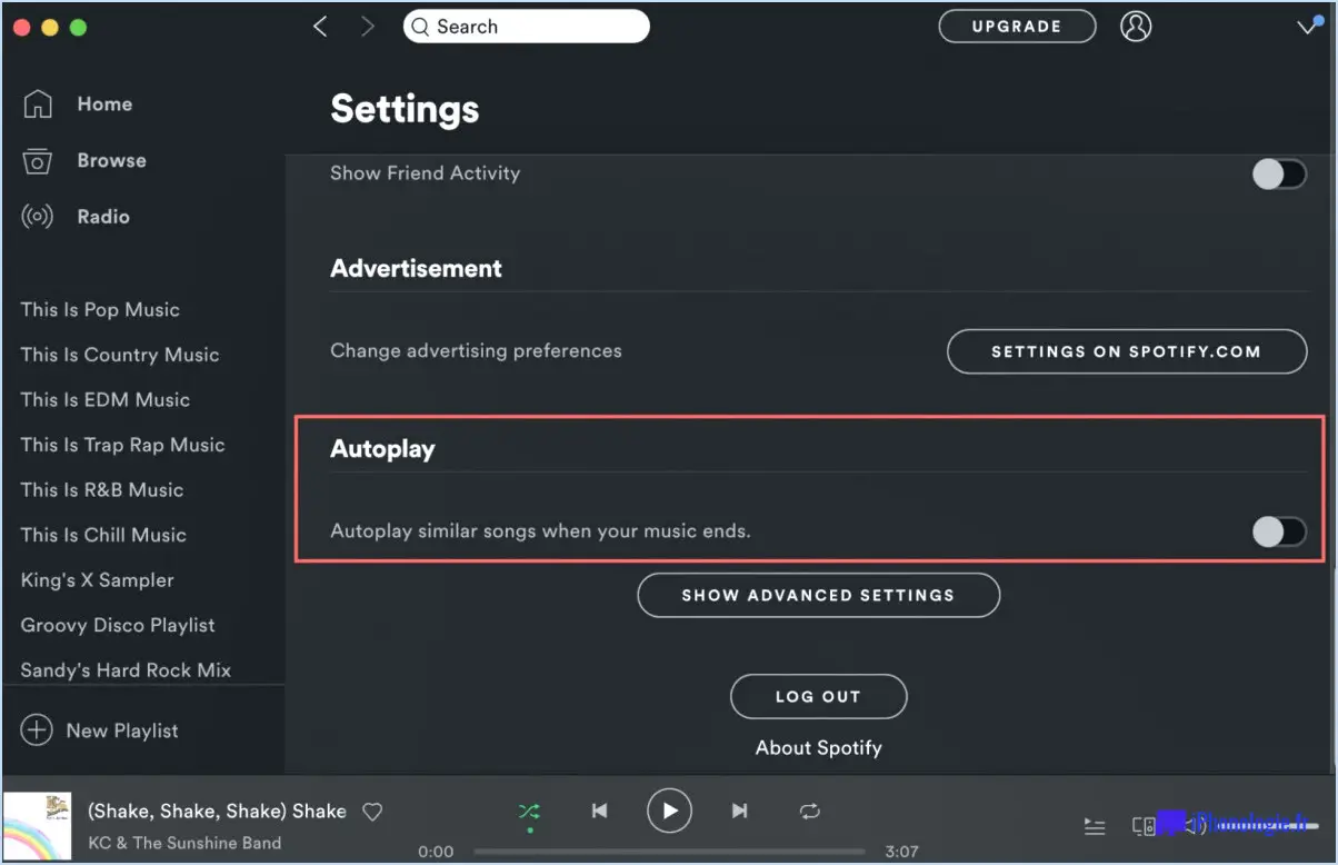 Comment empêcher Spotify de se connecter à d'autres appareils?
