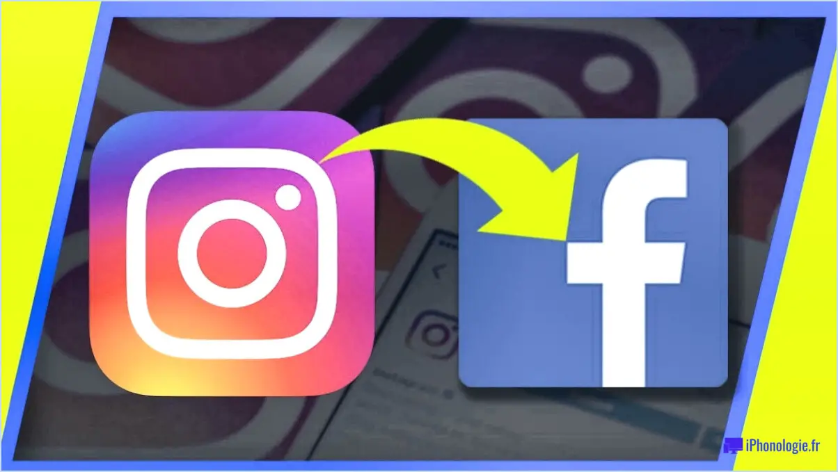 Comment modifier le compte Facebook auquel mon Instagram est lié?