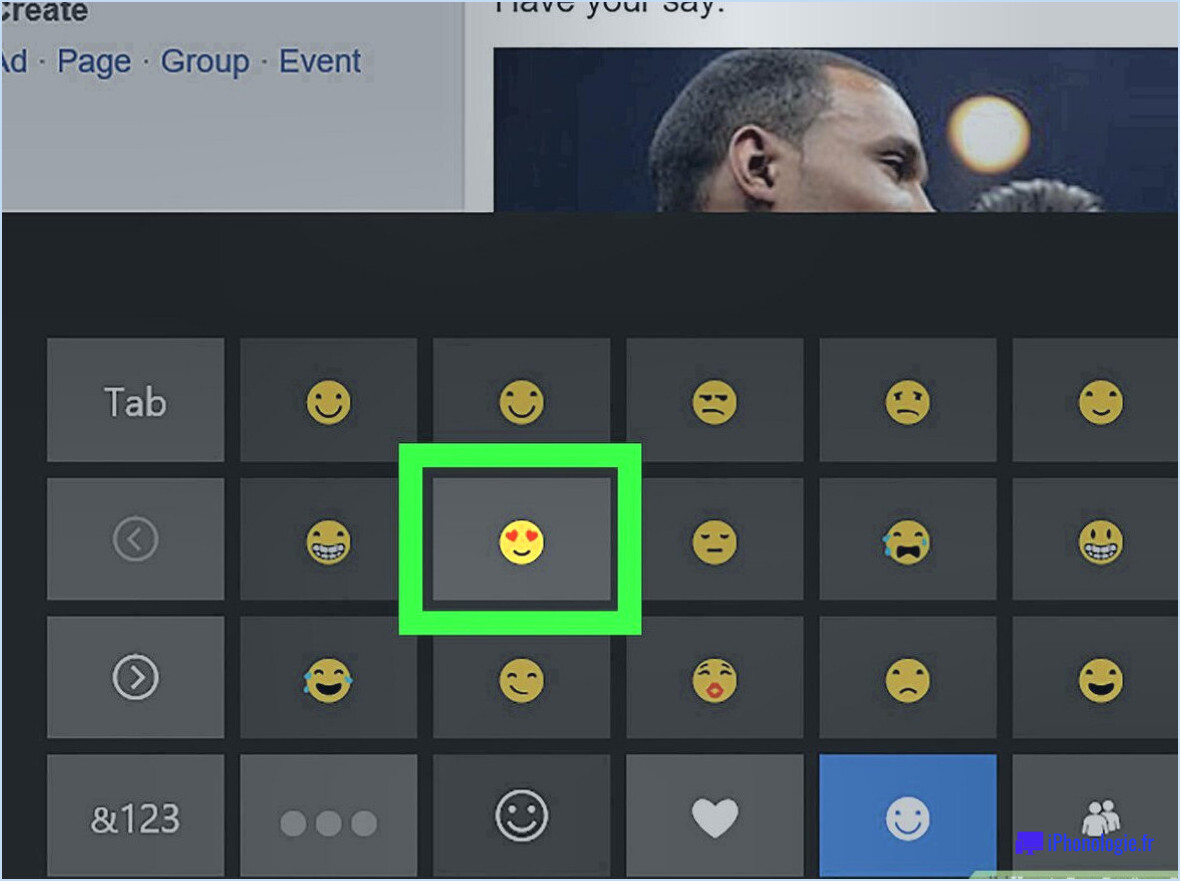 Comment obtenir des Emoji sur le bureau?