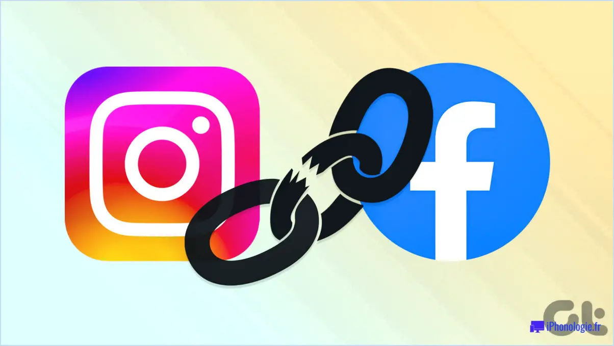 Comment résoudre le problème du partage d'instagram vers facebook qui ne fonctionne pas?