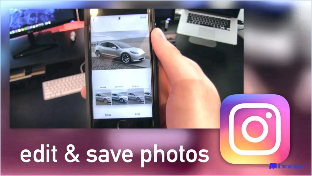 Comment sauvegarder les photos instagram sans les poster?