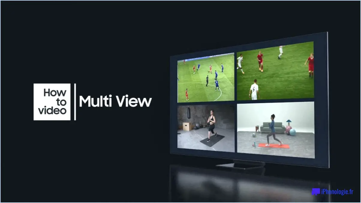 Comment utiliser le multi view sur lg smart tv?