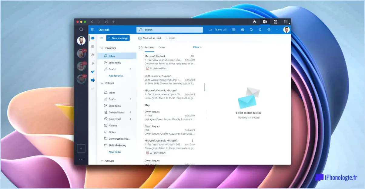 Est-il possible d'avoir deux versions d'Outlook installées?
