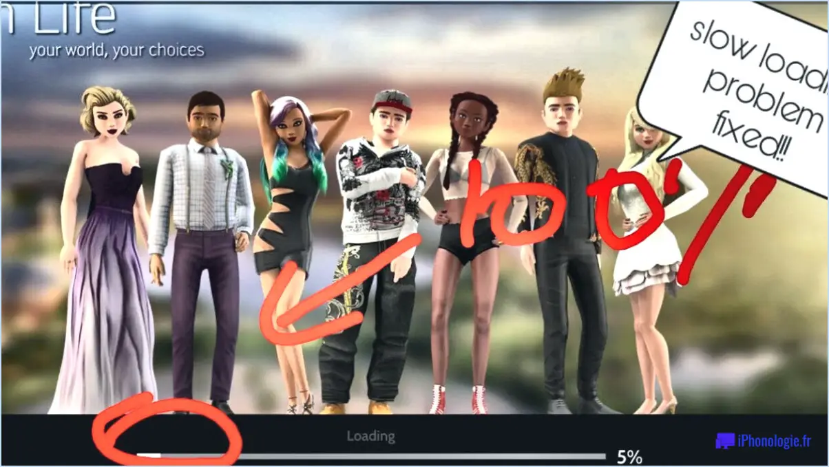 Pourquoi Avakin life ne fonctionne-t-il pas?