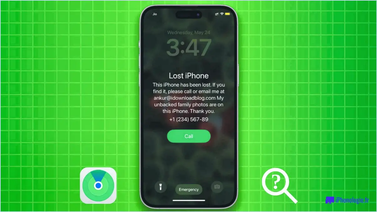 Que faire si vous avez trouvé un iPhone perdu?