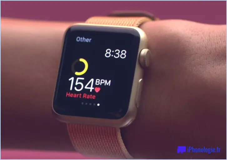 Apple Watch peut surveiller votre fréquence cardiaque et vous fournir des informations sur la zone de fréquence cardiaque