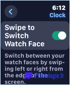 Comment glisser pour changer le visage de la montre sur Apple Watch