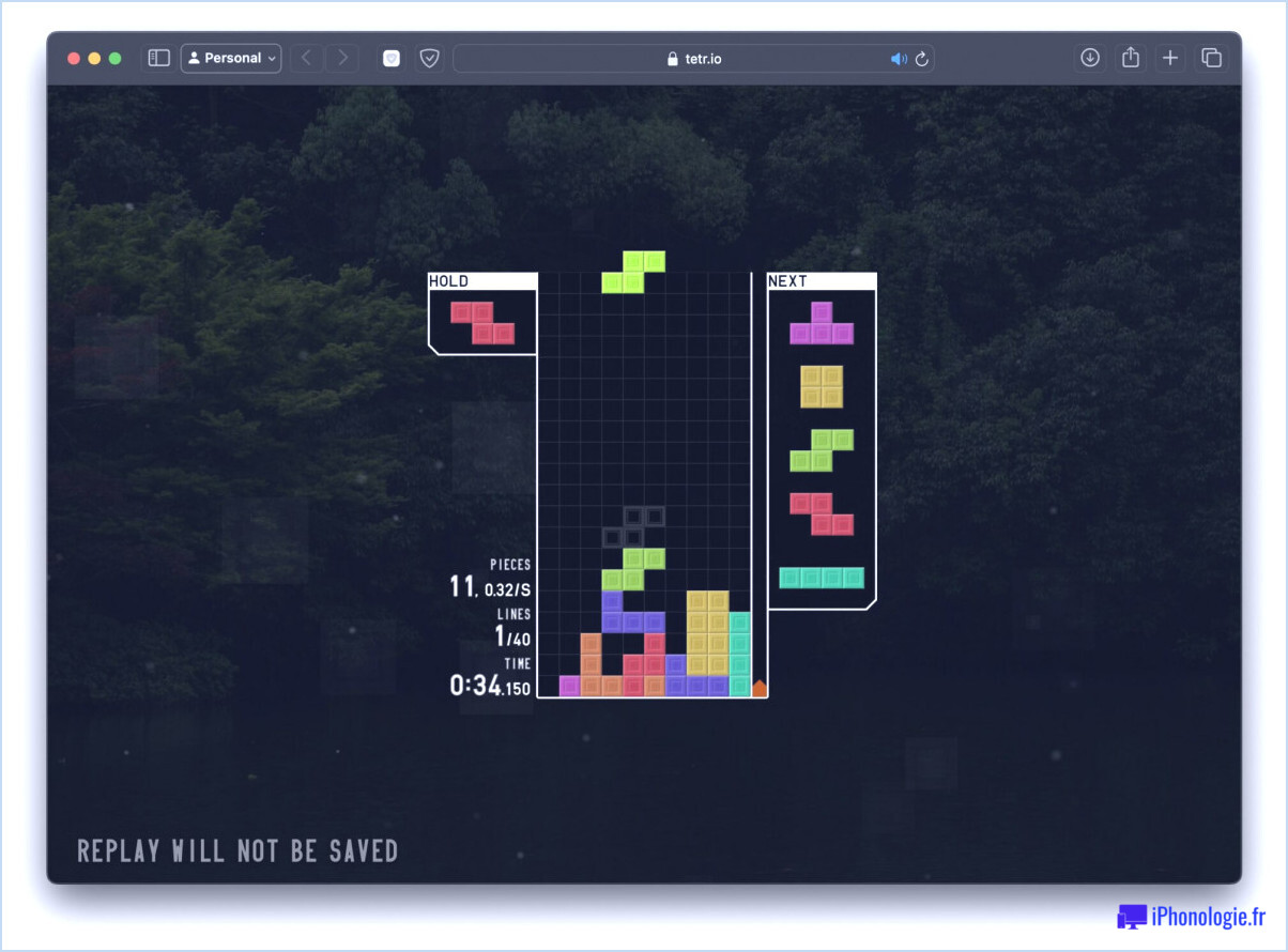 Jouez à Tetris sur le Web avec tetro.io