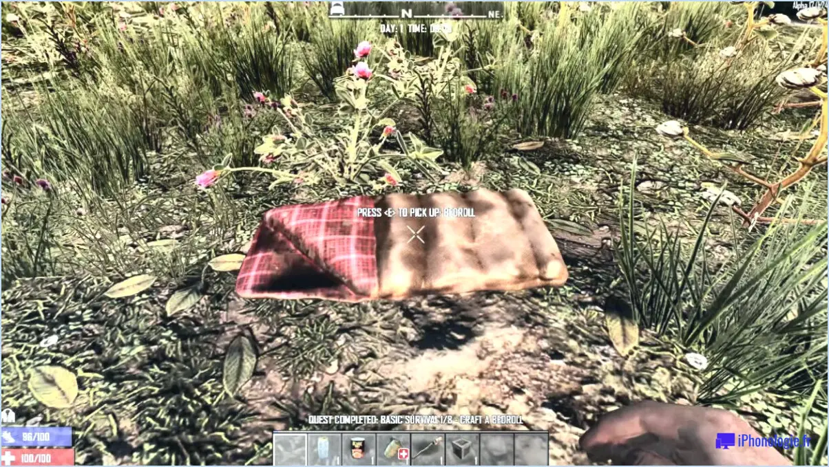 7 days to die ps4 comment dormir?