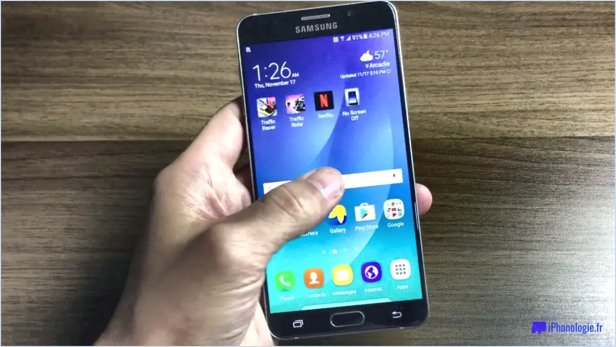 Activer ou désactiver la rotation automatique de l'écran - Galaxy Note 5?