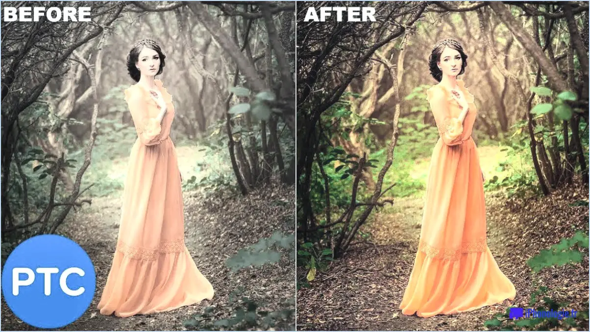 Comment ajouter un effet de couleur dans photoshop?
