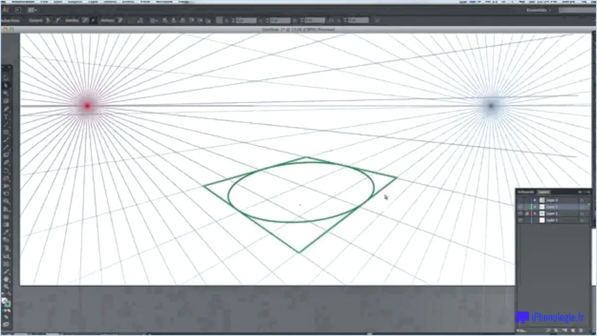 Comment dessiner une ellipse dans Illustrator?