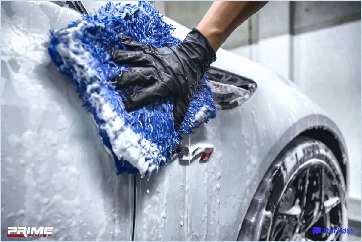Comment laver votre voiture après le revêtement céramique?