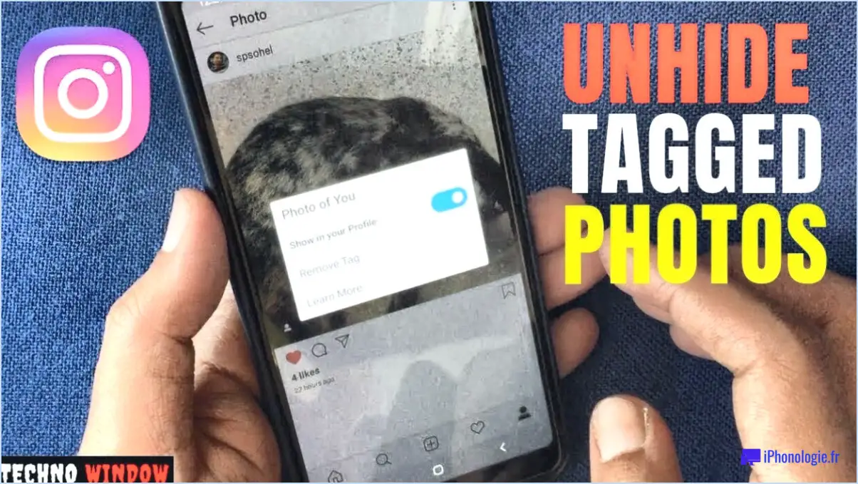 Comment trouver des photos taggées cachées sur instagram?