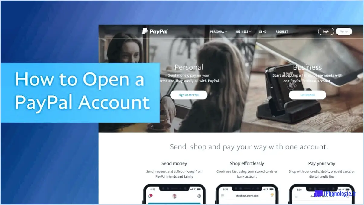 Comment utiliser PayPal pour payer ou recevoir de l'argent?