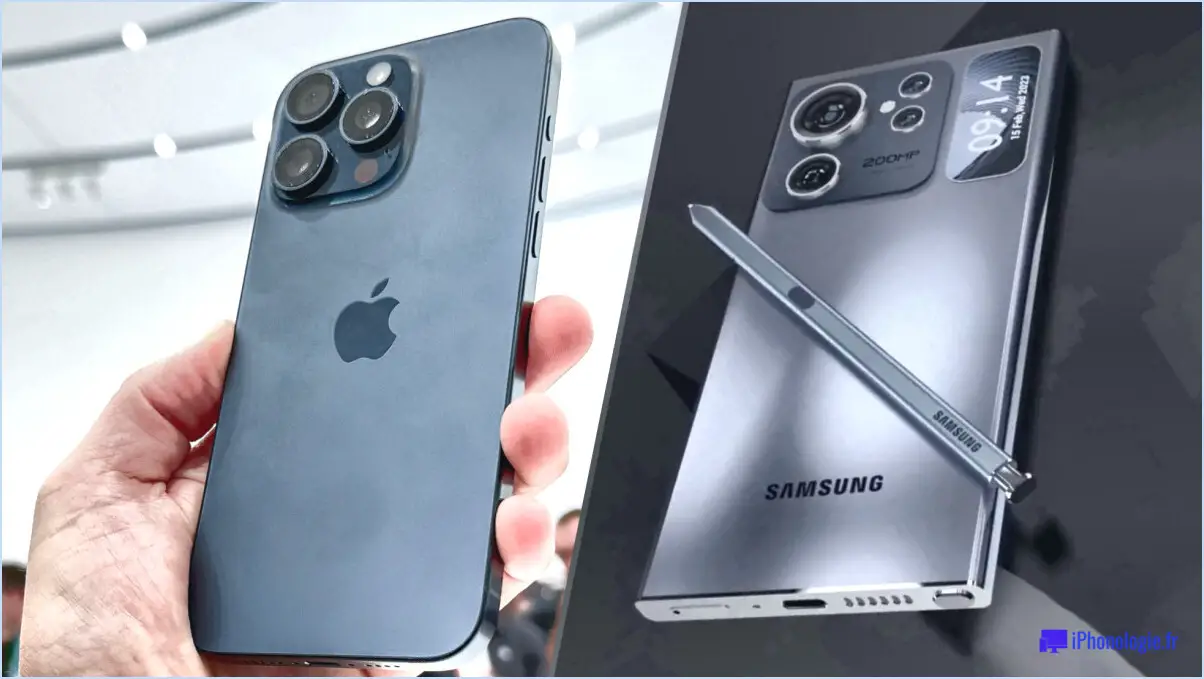 Le Galaxy S24 Ultra de Samsung ressemble à un iPhone 15 Pro Max bizarroïde