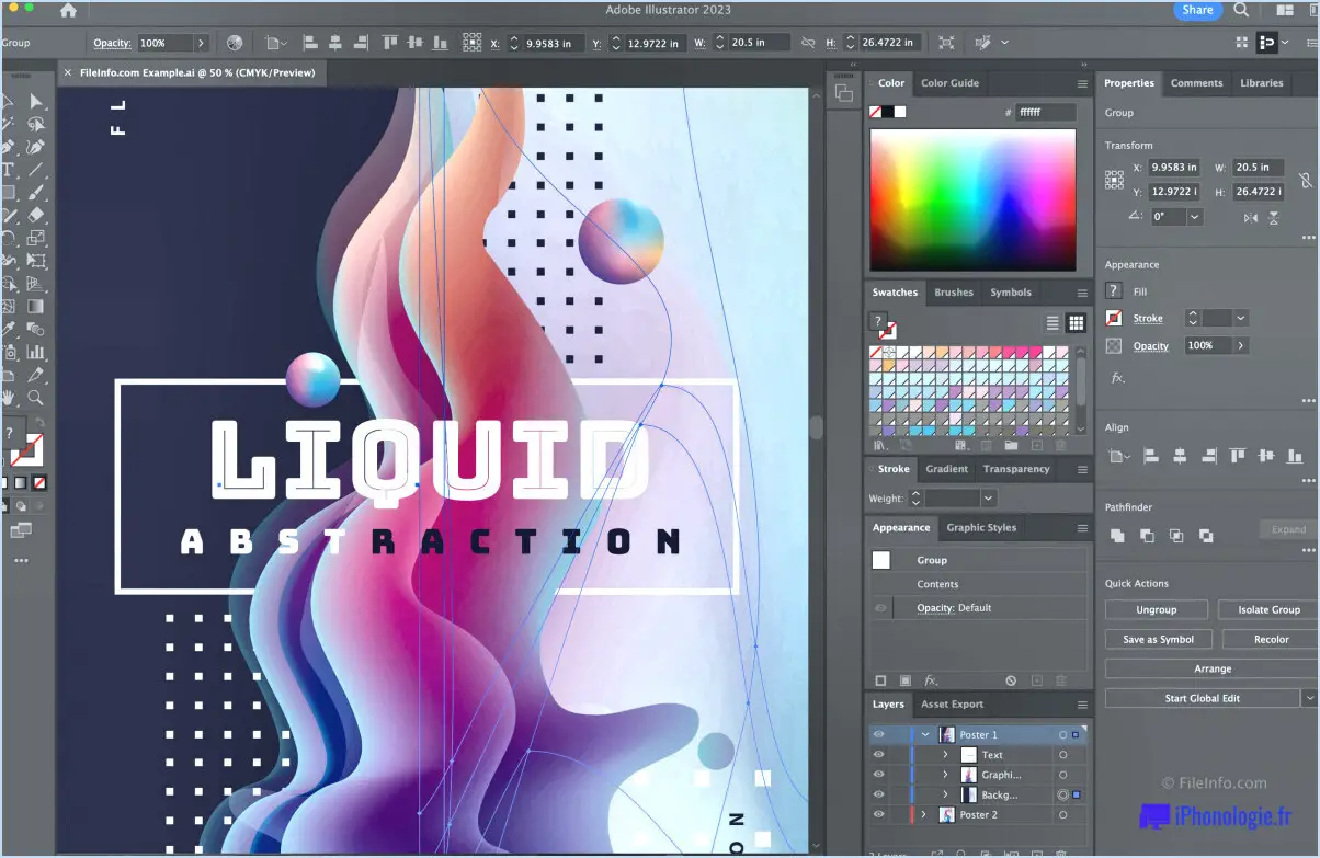 Quels sont les fichiers pris en charge par Adobe Illustrator?