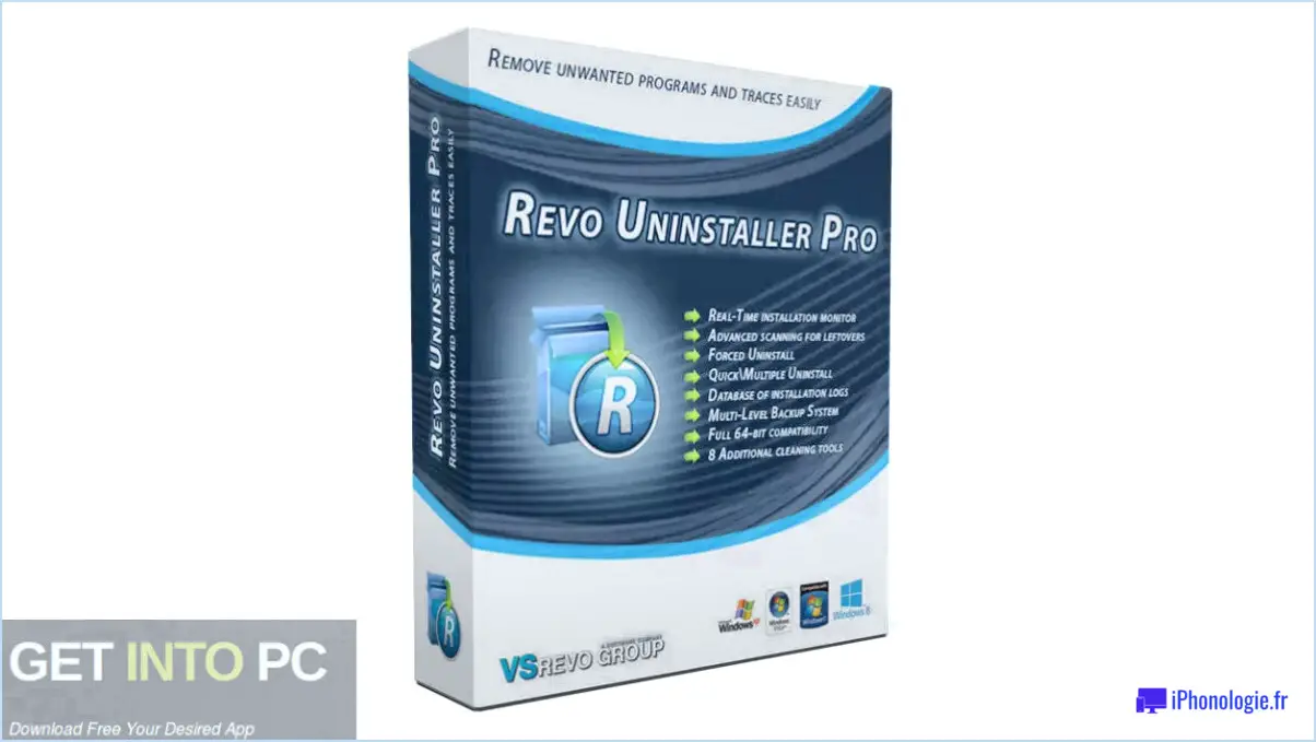 Revo uninstaller supprimer les logiciels installés et les applications windows 10?